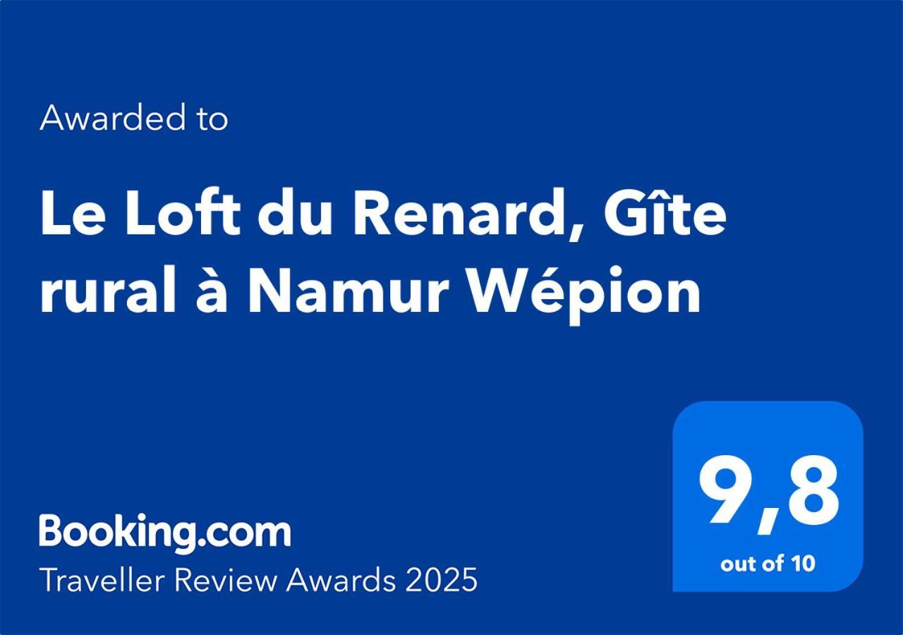 Le Loft Du Renard, Gite Rural A Namur Wepion Dış mekan fotoğraf